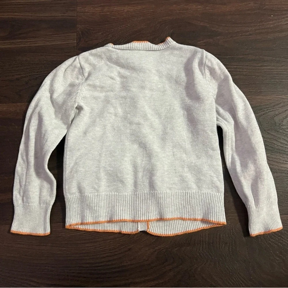 Gymboree girls 3T pumpkin cardigan sweater - Picture 7 of 7